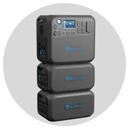 BLUETTI Portable Power Station with B230 External Battery