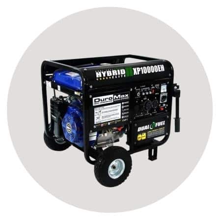 DuroMax XP12000EH Generator 12000 Watt Gas or Propane Powered Home Back Up and RV Ready