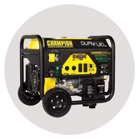 Champion 8000-Watt Dual Fuel Portable Generator